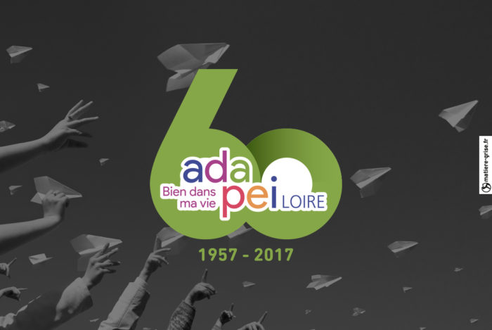 Adapei de la Loire a 60 ans et se fait accompagner par l'agence Matiere grise pour la création de son évènement