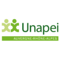 Logo Unapei AURA - client agence matiere grise